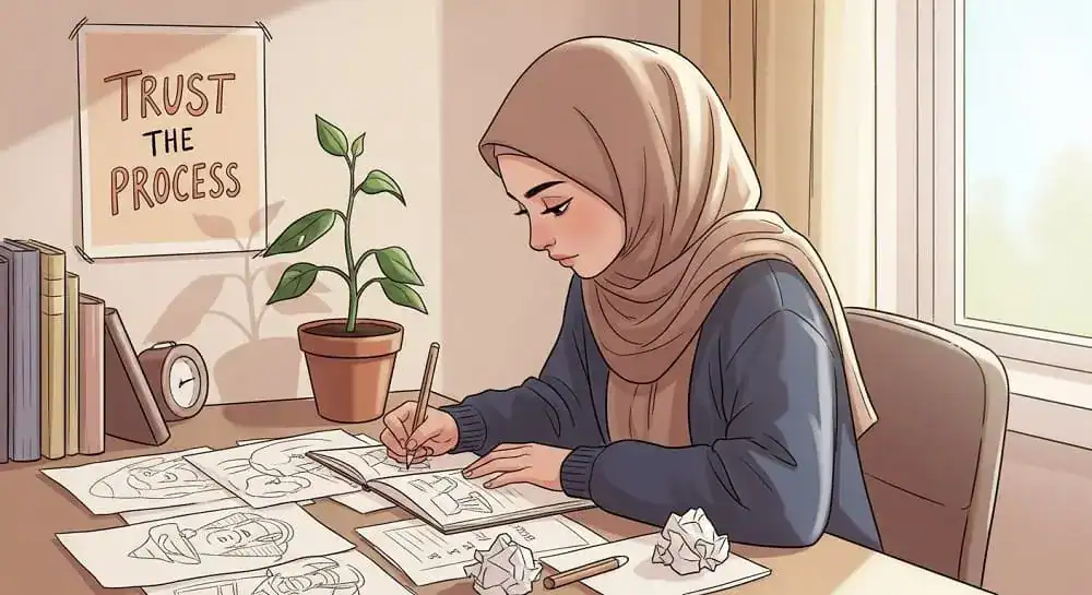 fokus ke proses bukan hasil instan