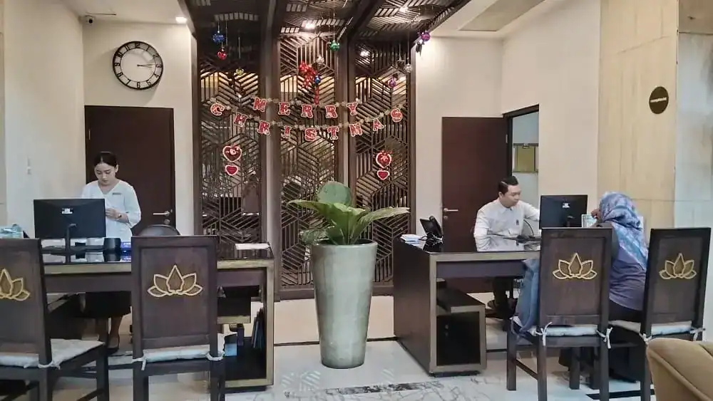 checkin di hotel java lotus