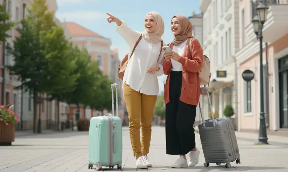 traveling bareng teman