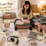 barang yang perlu dibawa saat staycation